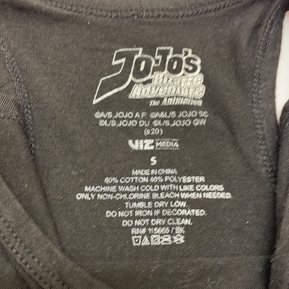 Jo Jo’s Bizarre Adventure The AnimatiotGood Groef Tank Top Size S - Picture 4 of 4